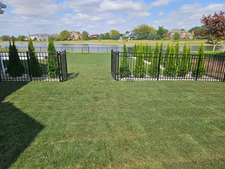 Residential landscaping by Atlantic Services